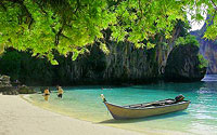 ทัวร์กระบี่ - เกาะห้อง ทะเลใน เกาะผักเบี้ย